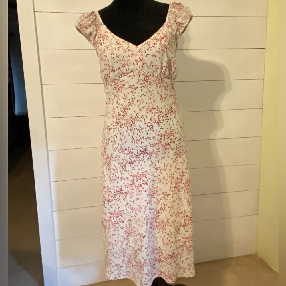 Jonathan Martin Vintage 90s Floral Cottagecore Dress Size 9 Medium